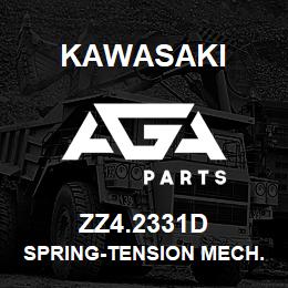 ZZ4.2331D Kawasaki SPRING-TENSION MECH. | AGA Parts