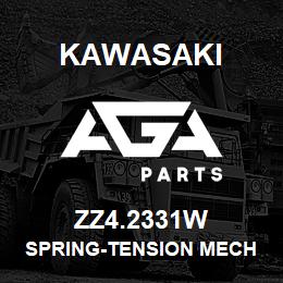 ZZ4.2331W Kawasaki SPRING-TENSION MECH | AGA Parts