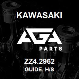 ZZ4.2962 Kawasaki GUIDE, H/S | AGA Parts