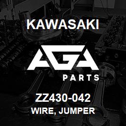 ZZ430-042 Kawasaki WIRE, JUMPER | AGA Parts