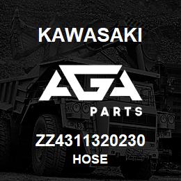 ZZ4311320230 Kawasaki HOSE | AGA Parts