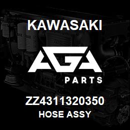 ZZ4311320350 Kawasaki HOSE ASSY | AGA Parts