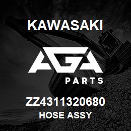 ZZ4311320680 Kawasaki HOSE ASSY | AGA Parts