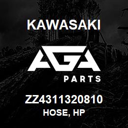 ZZ4311320810 Kawasaki HOSE, HP | AGA Parts