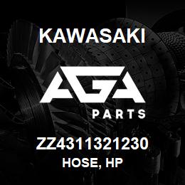 ZZ4311321230 Kawasaki HOSE, HP | AGA Parts