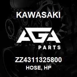 ZZ4311325800 Kawasaki HOSE, HP | AGA Parts