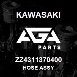 ZZ4311370400 Kawasaki HOSE ASSY | AGA Parts