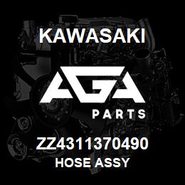 ZZ4311370490 Kawasaki HOSE ASSY | AGA Parts