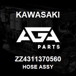 ZZ4311370560 Kawasaki HOSE ASSY | AGA Parts