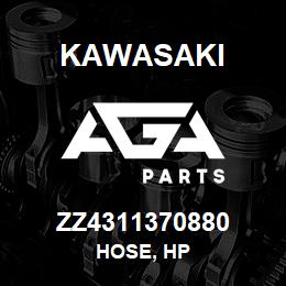 ZZ4311370880 Kawasaki HOSE, HP | AGA Parts