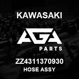 ZZ4311370930 Kawasaki HOSE ASSY | AGA Parts