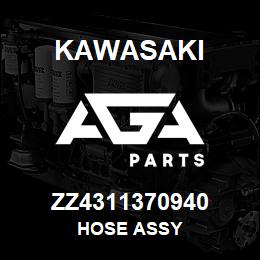 ZZ4311370940 Kawasaki HOSE ASSY | AGA Parts