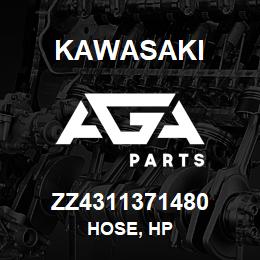 ZZ4311371480 Kawasaki HOSE, HP | AGA Parts