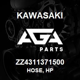 ZZ4311371500 Kawasaki HOSE, HP | AGA Parts