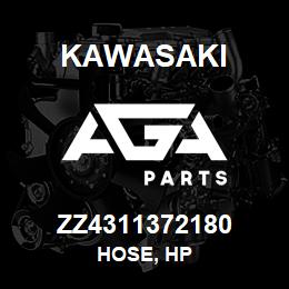 ZZ4311372180 Kawasaki HOSE, HP | AGA Parts