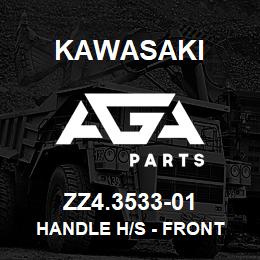 ZZ4.3533-01 Kawasaki HANDLE H/S - FRONT | AGA Parts