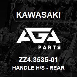 ZZ4.3535-01 Kawasaki HANDLE H/S - REAR | AGA Parts