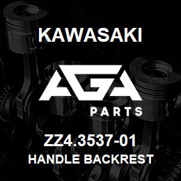 ZZ4.3537-01 Kawasaki HANDLE BACKREST | AGA Parts