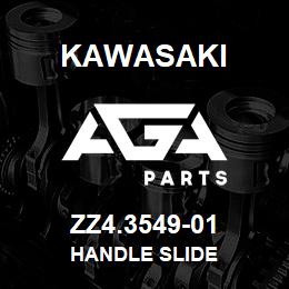 ZZ4.3549-01 Kawasaki HANDLE SLIDE | AGA Parts