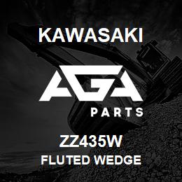 ZZ435W Kawasaki FLUTED WEDGE | AGA Parts