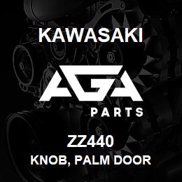 ZZ440 Kawasaki KNOB, PALM DOOR | AGA Parts