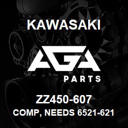 ZZ450-607 Kawasaki COMP, NEEDS 6521-6210 PULLY | AGA Parts