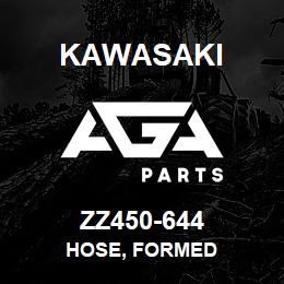 ZZ450-644 Kawasaki HOSE, FORMED | AGA Parts