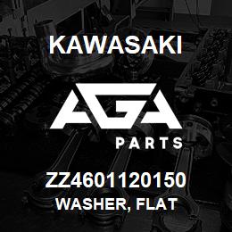 ZZ4601120150 Kawasaki WASHER, FLAT | AGA Parts