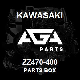 ZZ470-400 Kawasaki PARTS BOX | AGA Parts