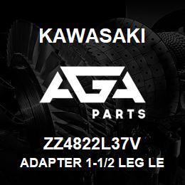 ZZ4822L37V Kawasaki ADAPTER 1-1/2 LEG LEFT CENTER | AGA Parts