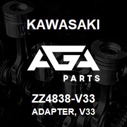 ZZ4838-V33 Kawasaki ADAPTER, V33 | AGA Parts