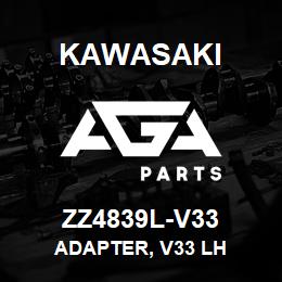 ZZ4839L-V33 Kawasaki ADAPTER, V33 LH | AGA Parts