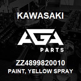 ZZ4899820010 Kawasaki PAINT, YELLOW SPRAY - ADD YL | AGA Parts