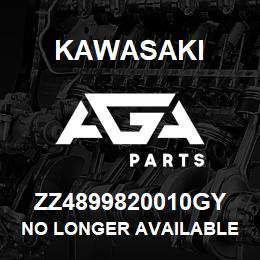 ZZ4899820010GY Kawasaki NO LONGER AVAILABLE | AGA Parts