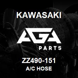 ZZ490-151 Kawasaki A/C HOSE | AGA Parts