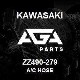 ZZ490-279 Kawasaki A/C HOSE | AGA Parts