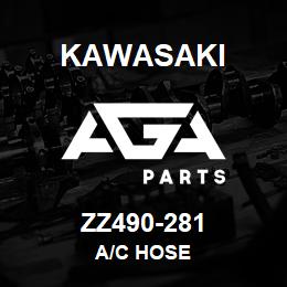 ZZ490-281 Kawasaki A/C HOSE | AGA Parts