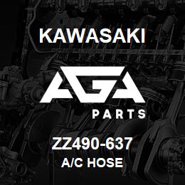 ZZ490-637 Kawasaki A/C HOSE | AGA Parts