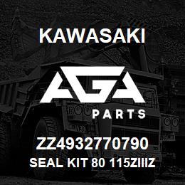 ZZ4932770790 Kawasaki SEAL KIT 80 115ZIIIZIV-2 | AGA Parts