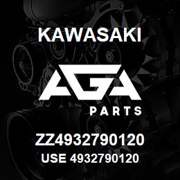 ZZ4932790120 Kawasaki USE 4932790120 | AGA Parts