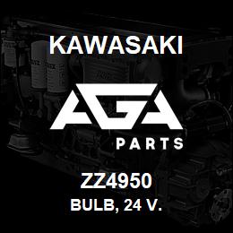 ZZ4950 Kawasaki BULB, 24 V. | AGA Parts