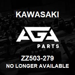 ZZ503-279 Kawasaki NO LONGER AVAILABLE | AGA Parts