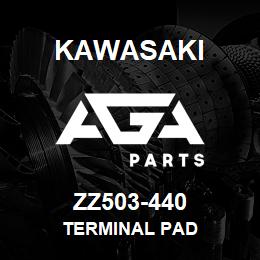 ZZ503-440 Kawasaki TERMINAL PAD | AGA Parts