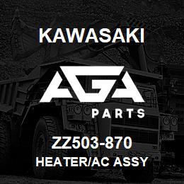 ZZ503-870 Kawasaki HEATER/AC ASSY | AGA Parts