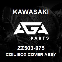 ZZ503-875 Kawasaki COIL BOX COVER ASSY | AGA Parts