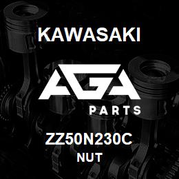 ZZ50N230C Kawasaki NUT | AGA Parts