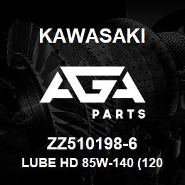 ZZ510198-6 Kawasaki LUBE HD 85W-140 (120LB DRUM) | AGA Parts