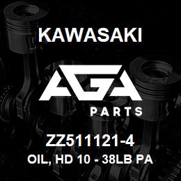 ZZ511121-4 Kawasaki OIL, HD 10 - 38LB PAIL | AGA Parts