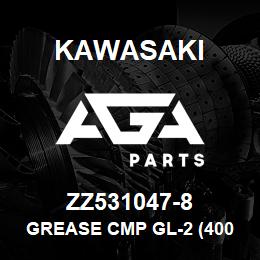 ZZ531047-8 Kawasaki GREASE CMP GL-2 (400 LB. DR) | AGA Parts