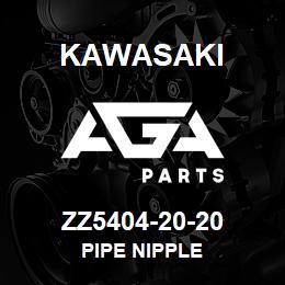 ZZ5404-20-20 Kawasaki PIPE NIPPLE | AGA Parts